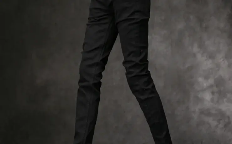 Скинни джинсы мужские черные 2018