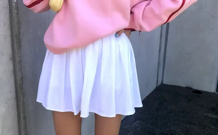 Теннисная юбка с кофтой