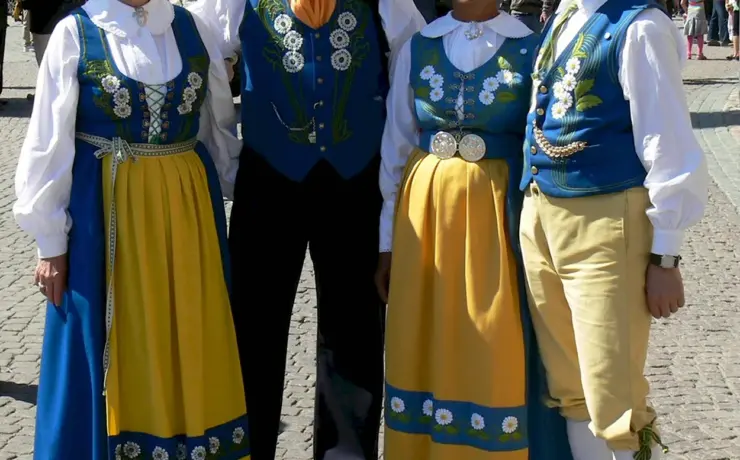 Традициональный костюм Швеции