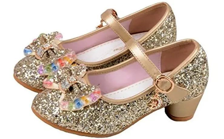 Туфли для принцессы на каблуках