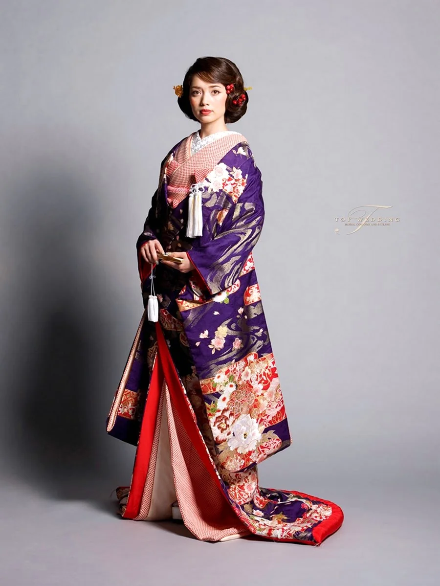 Учикаке кимоно