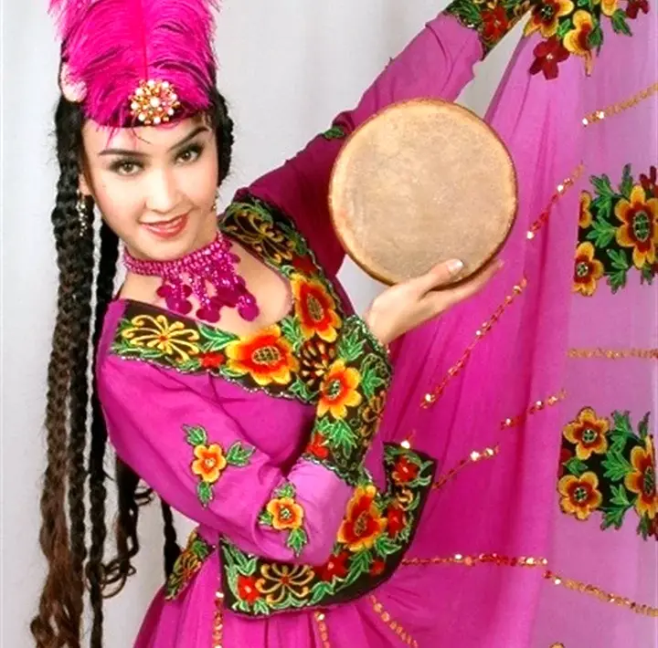 Уйгуры национальный костюм