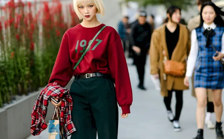 Уличная мода Южная Корея 2019