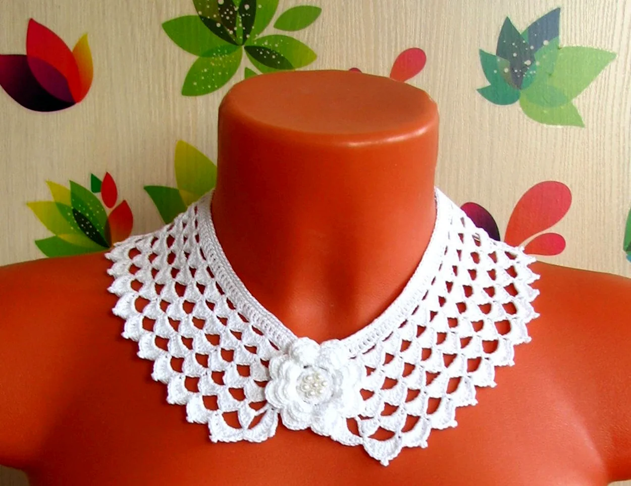 Воротник связанный крючком. Воротник коллар (Collar). Воротник вязаный. Вязаные воротнички. Вязаный воротничок на платье.