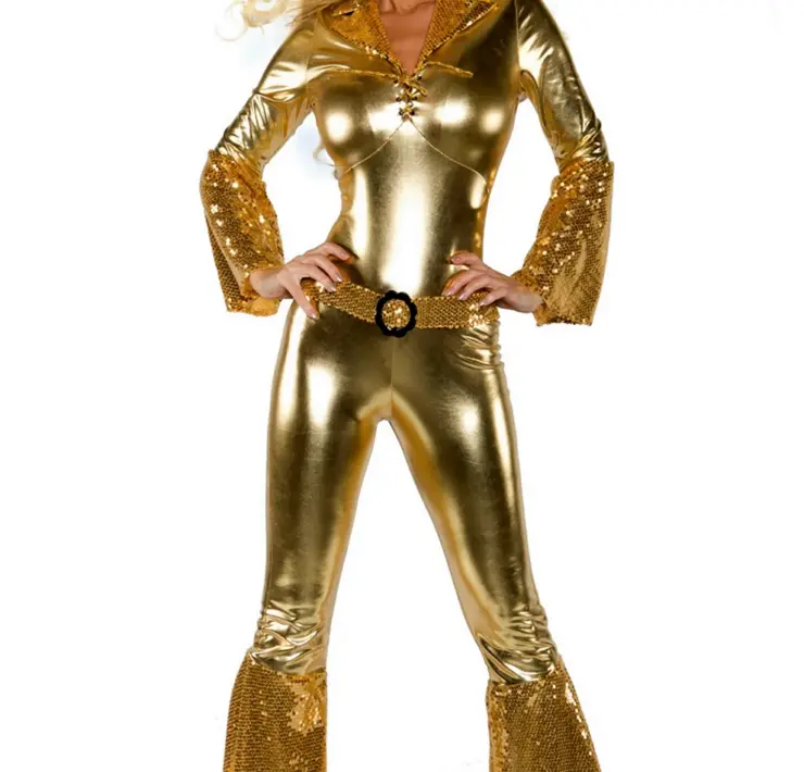 Золотой костюм женский