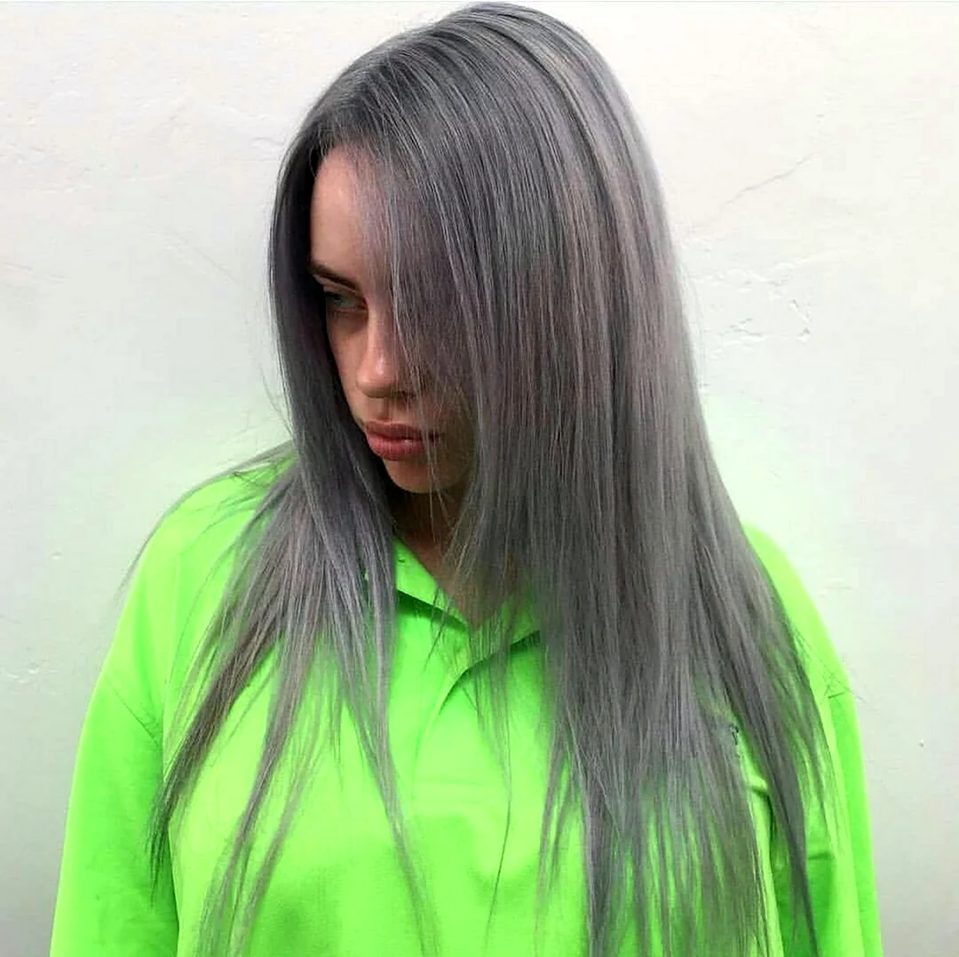 Билли Айлиш прическа. Билли Айлиш Green hair. Билли Айлиш цвет волос.