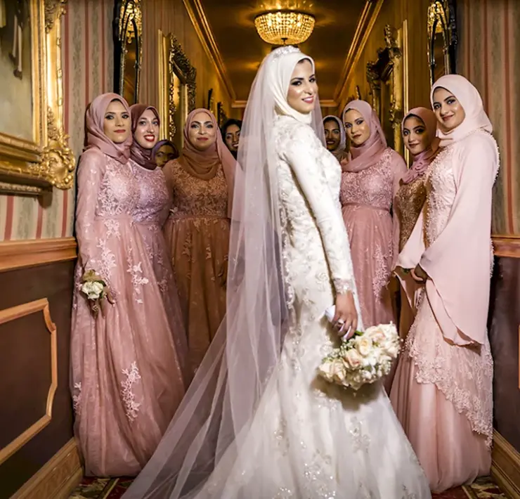 Богатая арабская свадьба