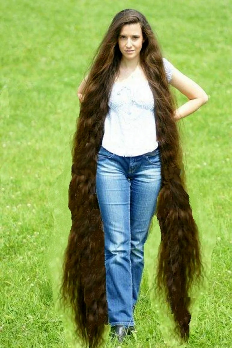Самые длинные волосы 69 фото