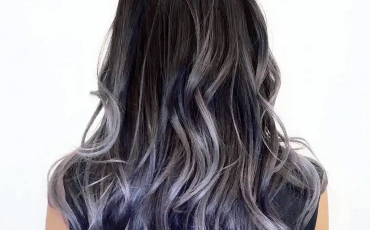 Grey Ombre hair