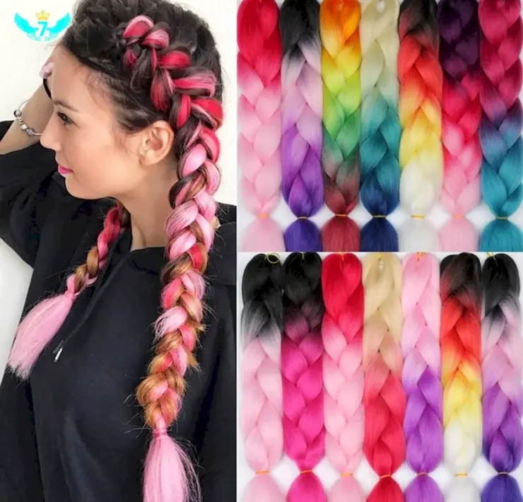 Косички канекалон Jumbo Braid