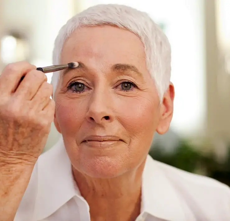 Перманентный макияж для пожилых женщин