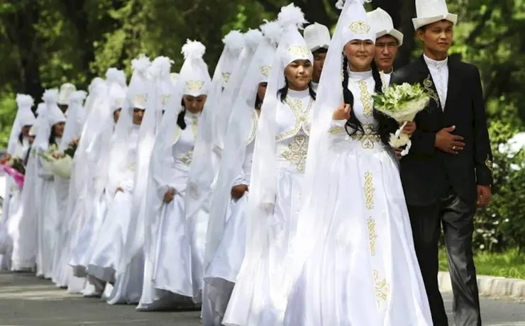Свадьба в Киргизии