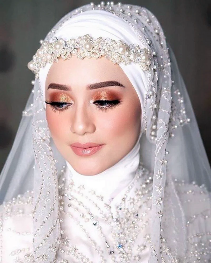Свадебный макияж для мусульманок